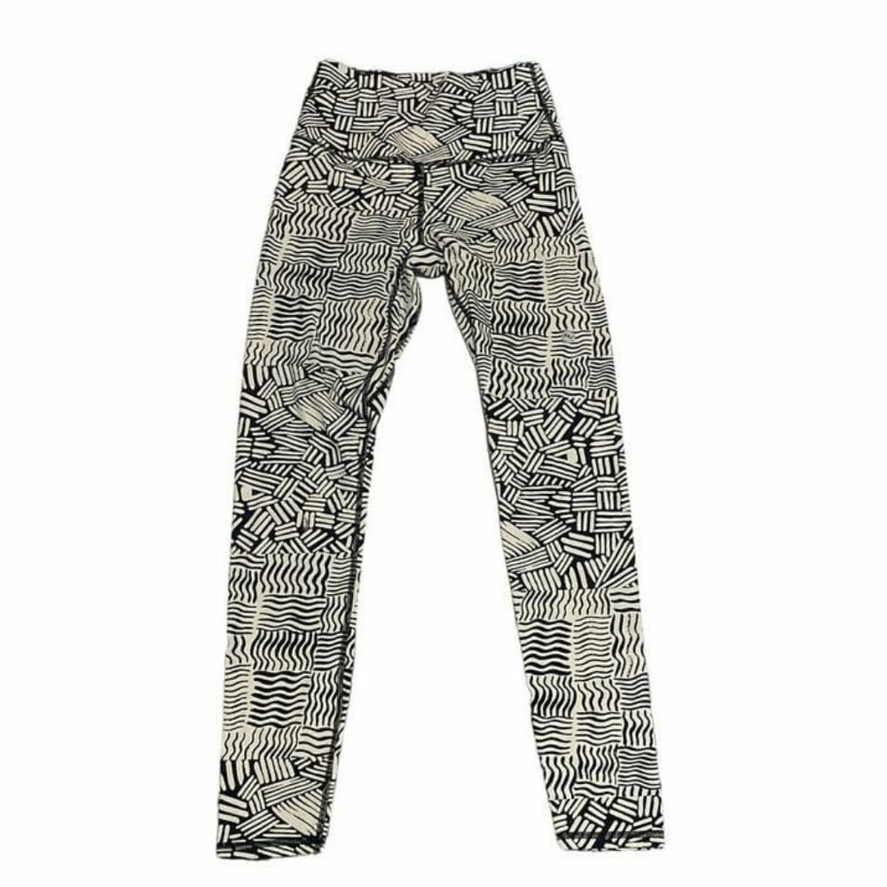 Black and White Stance Leggings - Small